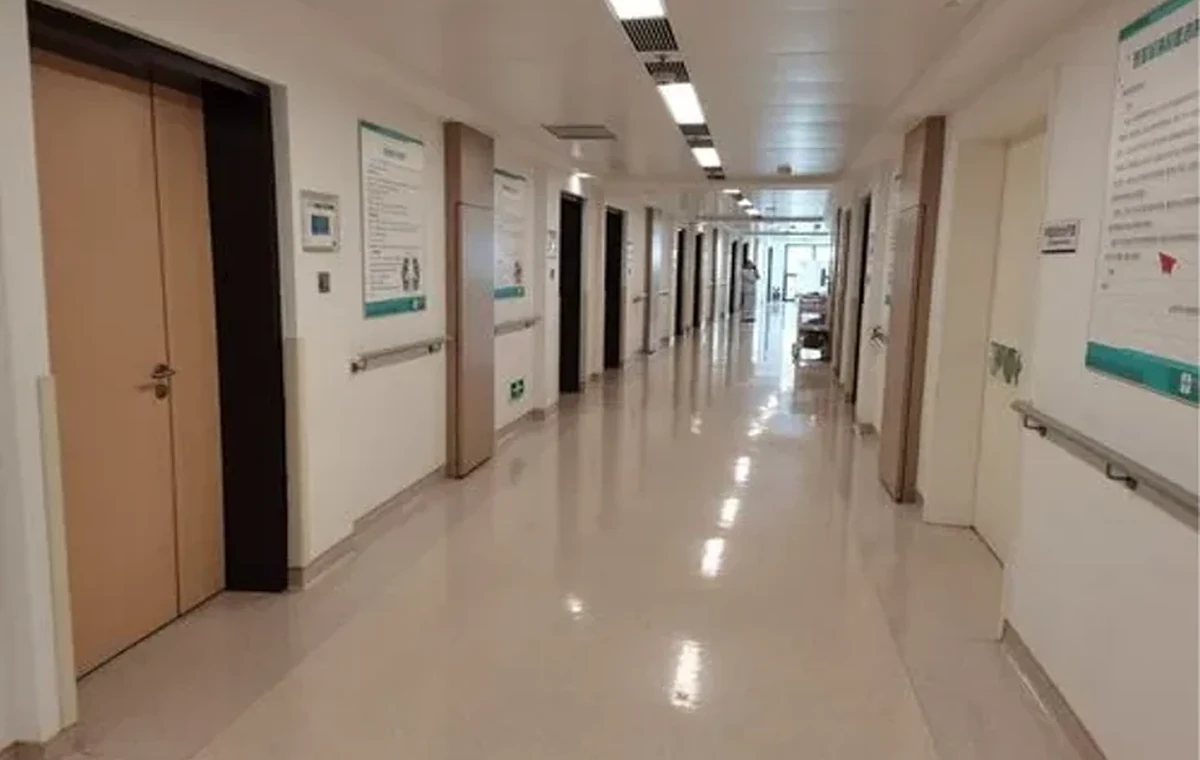 Hospital corridor